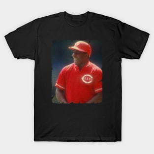 Billy Hatcher in Cincinnati Reds T-Shirt